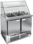 Стол для салатов HICOLD SLE3-11GN высокое стекло