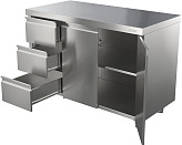 Стол производственный ATESY СТ-С-1-1200.600-02-Р-3Л