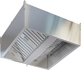 Зонт вытяжной с подсветкой Restoinox ЗВЦКП-26/20