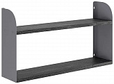 Полка КОБОР S1-100/20 graphite/wood