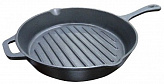 Сковорода чугунная гриль INDOKOR 049271 (D=270 мм)