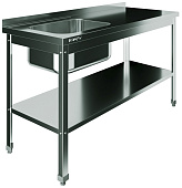 Ванна моечная Restoinox ВМСР/1-11/6-БЛП-ЭН