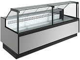 Витрина холодильная Carboma BAVARIA 4 GC110 SV 3,75-1 (версия 2.0) (без боковин)