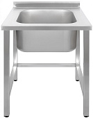 Ванна моечная Luxstahl ВМ1 7/7/8.5 (0.8) без фартука