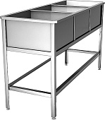 Ванна моечная GPSteel ВМ-3/430-э Эконом