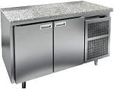 Стол холодильный HICOLD GN 11/TN W О (R290, камень)