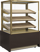 Витрина хлебная Carboma KC70 N 0,6-2 LIGHT (без стекла Сube)