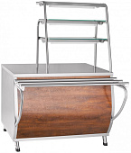 Прилавок для горячих напитков Abat ПГН-70Т кашир.