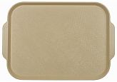 Поднос Luxstahl 450х355 мм бежевый [1730]