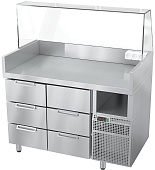 Станция для бургеров и хот-догов ATESY Бавария БХС-1235.700-02