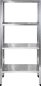 Стеллаж кухонный Luxstahl СРП-1800x1500x500