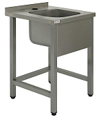 Ванна моечная одинарная бизнес Simeco ВМ1ЕП1706П