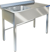 Производственный стол с моечной ванной Техно-ТТ СПП-520/1700Л