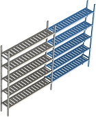 Стеллаж модульный линейный дополнительный POLAIR LOAD.ME POLY 16AL.5PP30.10Е