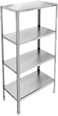 Стеллаж кухонный KAYMAN СК-441/0805 перф.