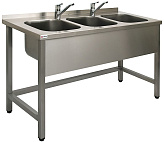 Ванна моечная тройная бизнес Simeco ВМ3Е1506