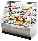 Витрина кондитерская Chilz VETE 130 белый, вяз тосcини