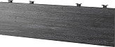 Нижний подвесной экран Kобор EN-120 black/wood (ЛДСП)
