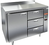 Стол холодильный HICOLD GN 13/TN P (выносной агрегат)