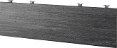 Нижний подвесной экран Kобор EN-140 graphite/wood (ЛДСП)