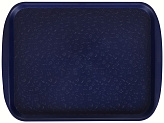 Поднос Luxstahl 415х305 мм темно-синий