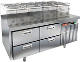 Стол холодильный HICOLD GN 22/TN LT