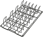 Решетка для жарки ребрышек Apach GN 1/1 (530х325)