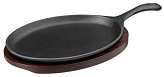 Сковорода для фахитос «Эмбер Каст Мэтт» Prohotel (378х190 мм)