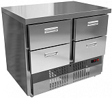 Стол холодильный KRONER СХ 4я-100-70