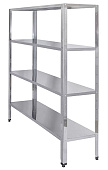 Стеллаж кухонный Luxstahl СР-1800x1900x600/4