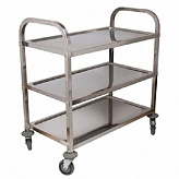 Тележка сервировочная Cryspi ТС Э с 3 полками